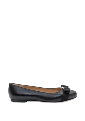 Ferragamo Varina bow-detail ballet flats - Black