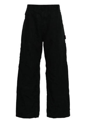 44 LABEL GROUP Hangover canvas carpenter trousers - Black