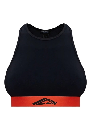 DSQUARED2 icon-band bra - Black