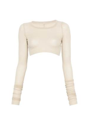 Rick Owens long-sleeve top - Neutrals