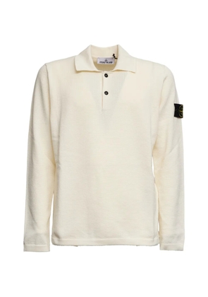 Stone Island button polo shirt - Neutrals