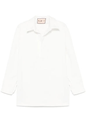 Plan C long-sleeve shirt - White