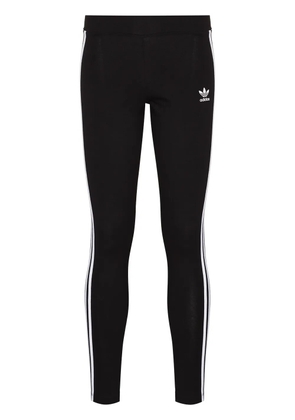 adidas Trefoil-logo performance leggings - Black