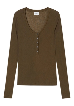 Closed Henley long-sleeve top - Green