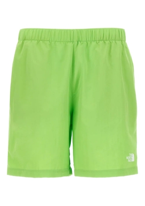 The North Face logo-print swim shorts - Green
