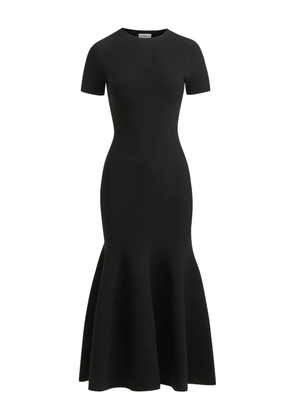 Brandon Maxwell Willa knitted midi dress - Black