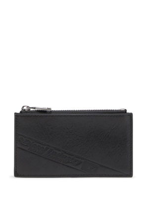 Diesel zip-fastening cardholder - Black