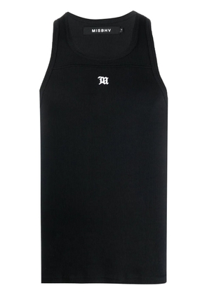 MISBHV appliqué logo tank top - Black