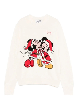 MC2 Saint Barth crew neck sweater - White