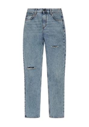 AMIRI distressed knee-detail jeans - Blue