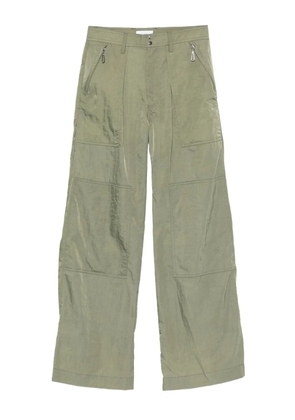 Rabanne pleated pocket trousers - Green
