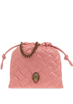 Kurt Geiger London small Kensington quilted drawstring bag - Pink