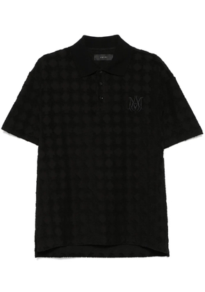 AMIRI MA Quad polo shirt - Black