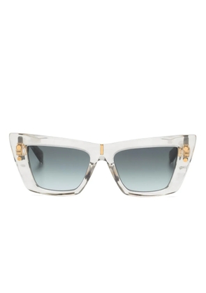 Balmain Eyewear B-eye cat-eye frame sunglasses - Gold