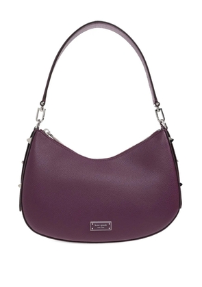 Kate Spade Liv studded leather shoulder bag - Purple