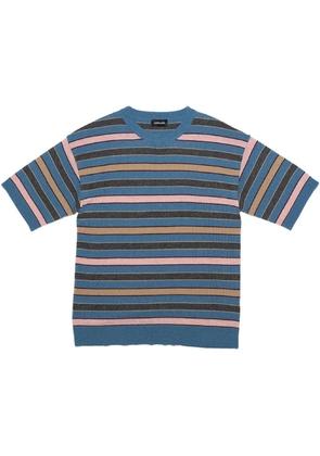 Mainless striped T-shirt - Blue