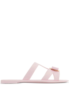 Ferragamo New Vara plate slides - Pink
