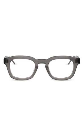 Thom Browne Eyewear square-frame glasses - Grey