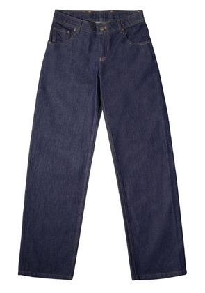 Mainless low-rise jeans - Blue