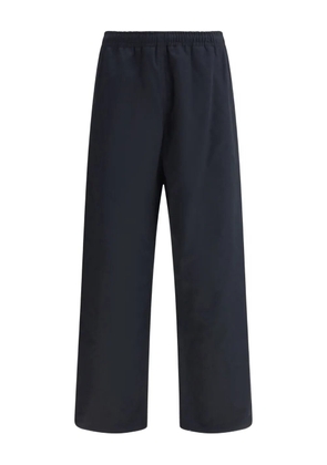 Marni logo-patch trousers - Black