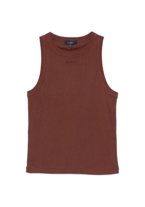 Soeur Dolly round-neck top - Brown