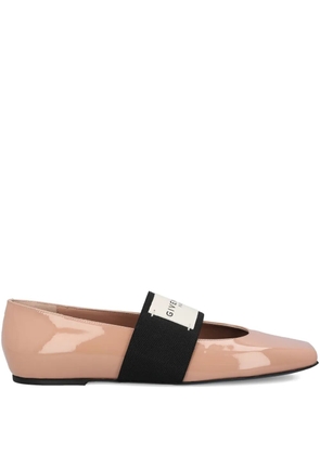 Givenchy patent leather band ballet flats - Neutrals