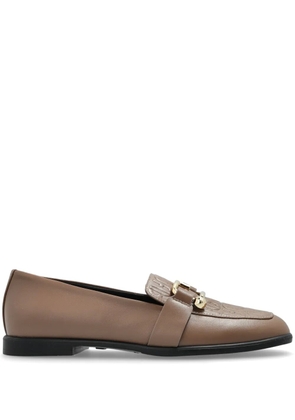 Furla Nuvola monogram loafers - Neutrals