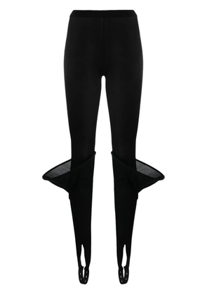 LOEWE 3D-detail stirrup leggings - Black
