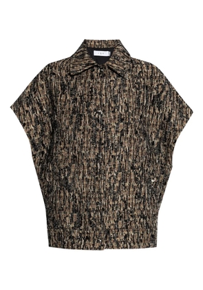 IRO Caliopa tweed short-sleeved jacket - Multicolour