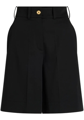 Patou gabardine bermuda shorts - Black