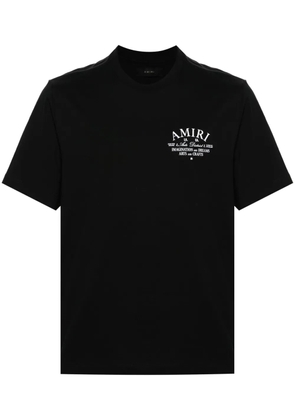 AMIRI logo-print cotton T-shirt - Black