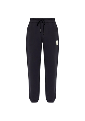 Moncler logo-patch track pants - Blue