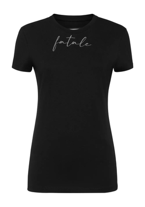Philipp Plein fatale-strass T-shirt - Black