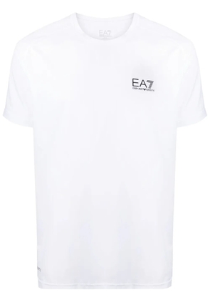 Ea7 Emporio Armani logo-print tracksuit - Black