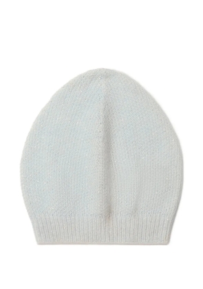 Fabiana Filippi ribbed beanie hat - Blue