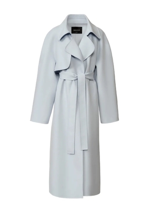 Fabiana Filippi belted overcoat - Blue