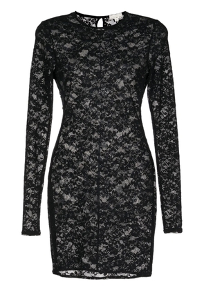 Fleur Du Mal Le Stretch lace mini dress - Black