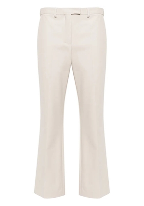 'S Max Mara pressed-crease flared trousers - Neutrals