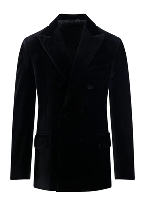 Golden Goose contrasting-lapels double-breasted blazer - Black