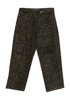 Andersson Bell animal-print pants - Green