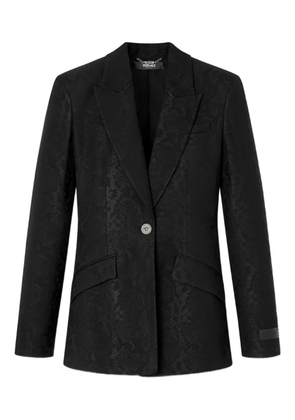 Versace wool-blend blazer - Black