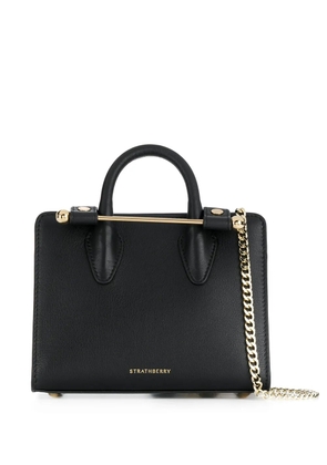 Strathberry Nano tote - Black