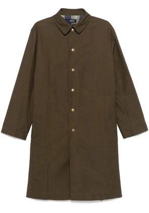 A.P.C. Arthur coat - Brown