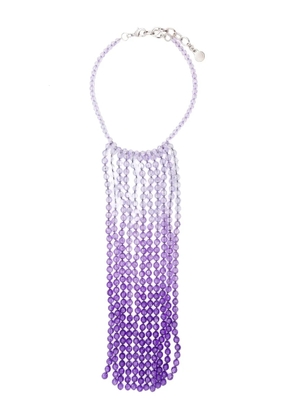 Emporio Armani beaded necklace - Purple