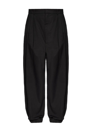Moschino pleated cuff trousers - Black