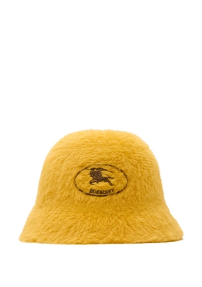 Burberry knight-embroidery bucket hat - Yellow