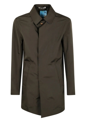 Kired single-breasted coat - Brown