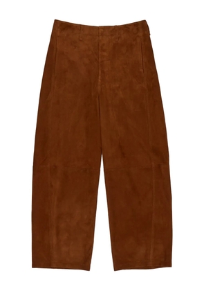 Bimba y Lola suede panel trousers - Brown