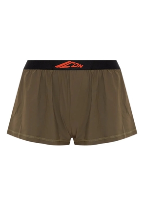 DSQUARED2 logo-print elastic-waist briefs - Green