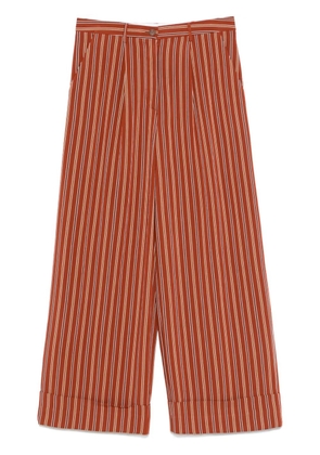 Merci striped trousers - Orange